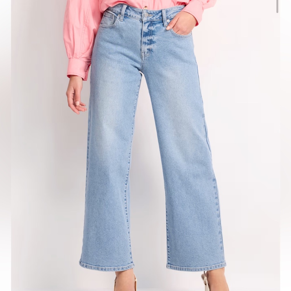 Just USA Light Blue Flare Jeans. New with tags
